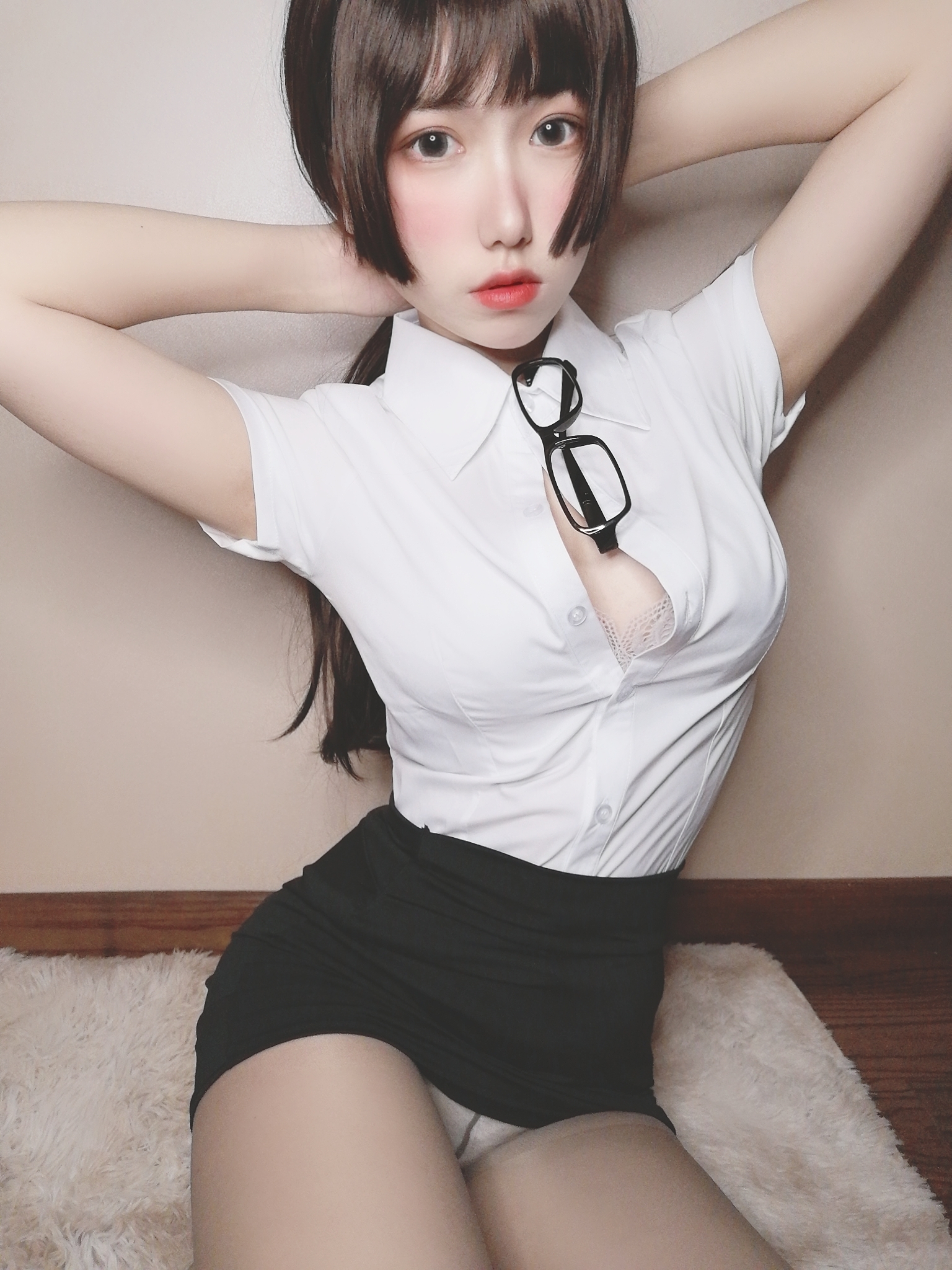 图片[5]-芋圆侑子SJ_ NO.013 – 醉酒小秘书[53P+4V93M]-六色网