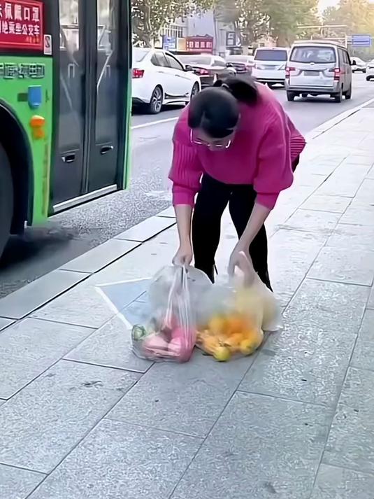 买完菜袋子破了满地捡?太狼狈!备上这个小拉车,装菜稳当不撒漏