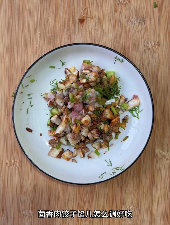 茴香肉饺子馅儿怎么调好吃