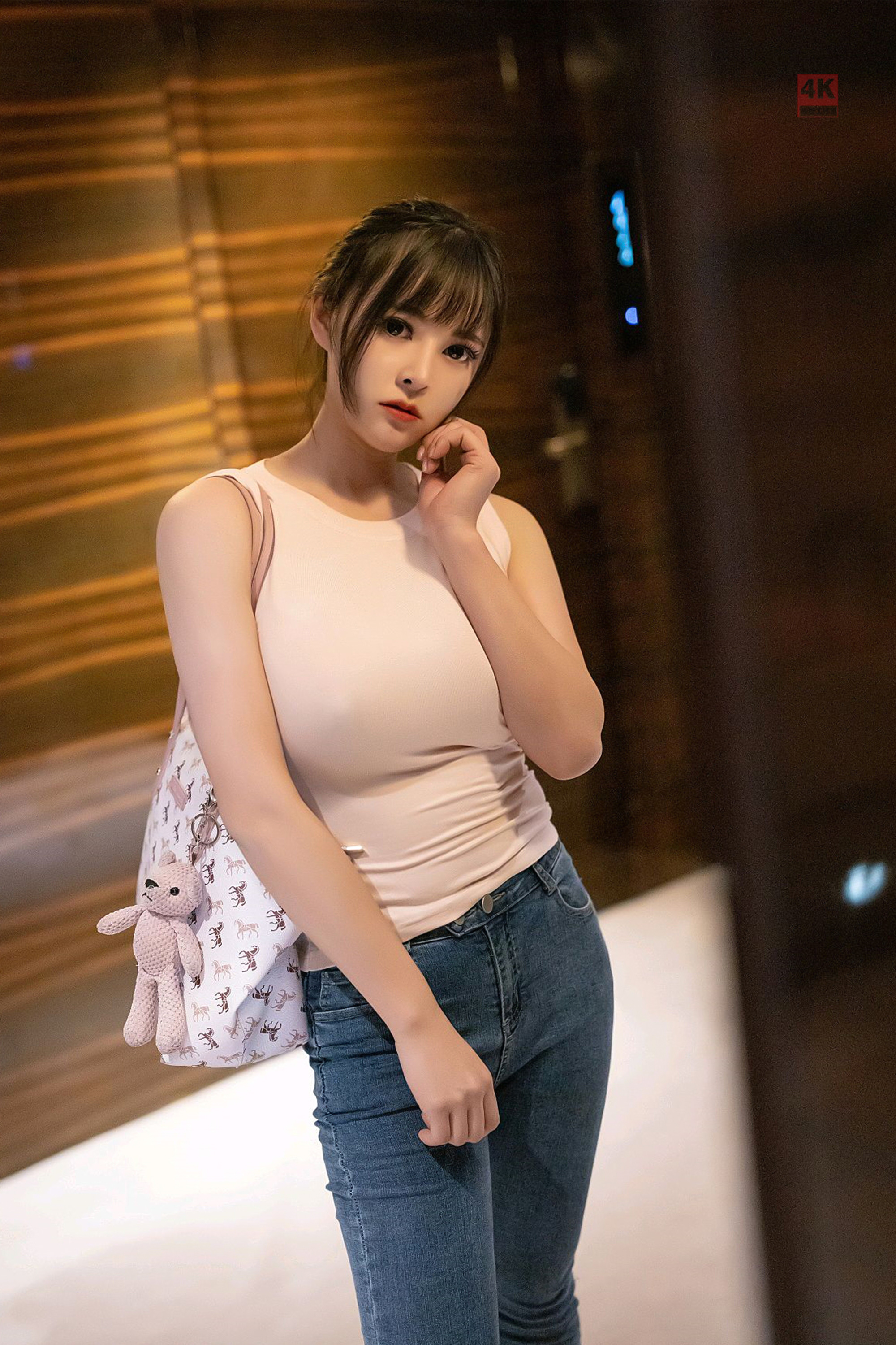 图片[23]-[Ligui丽柜] 2021.04.19 《裤里丝》奈沐子-六色网