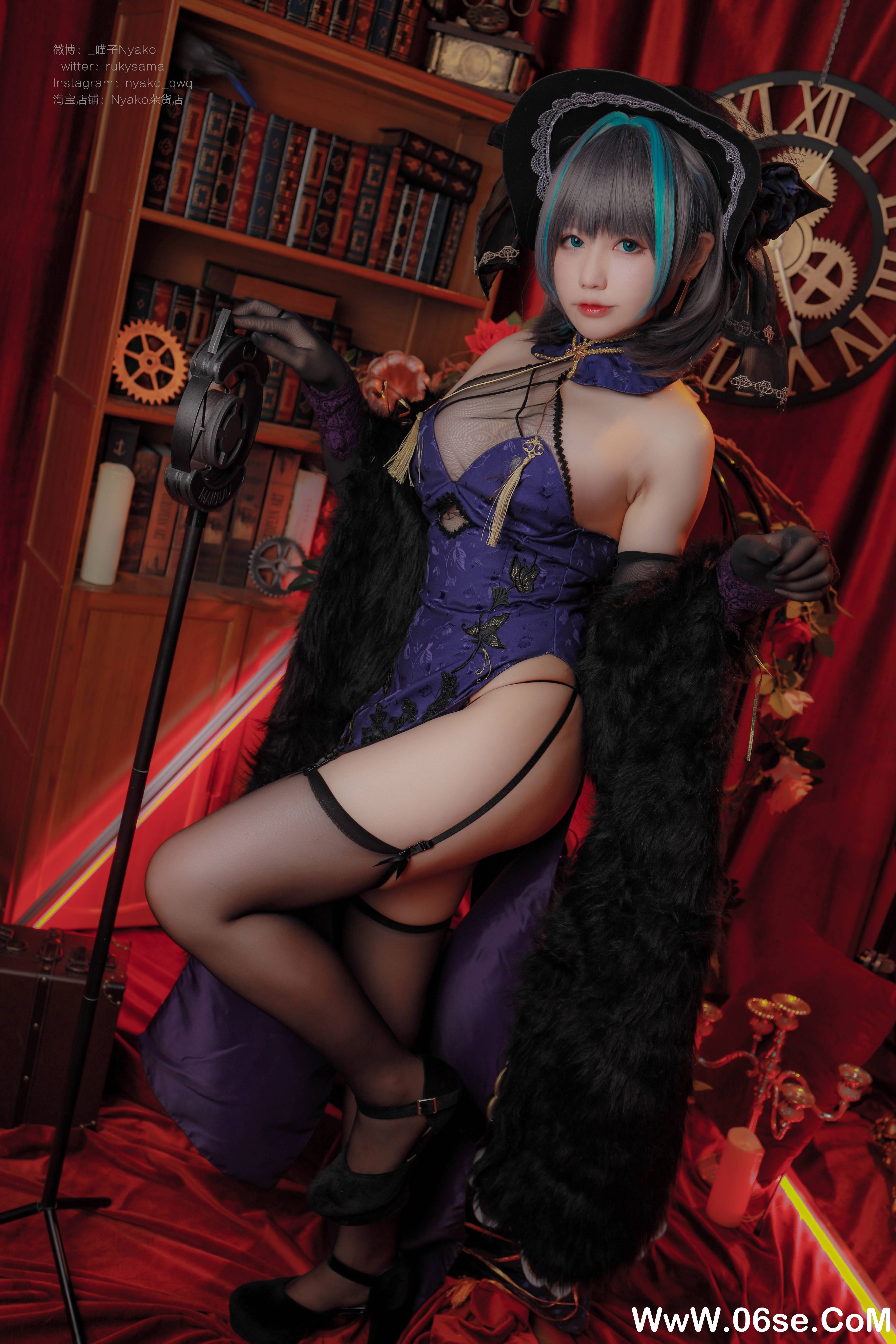 图片[3]-Nyako喵子 NO.031 — 柴郡 [48P315M]-六色网