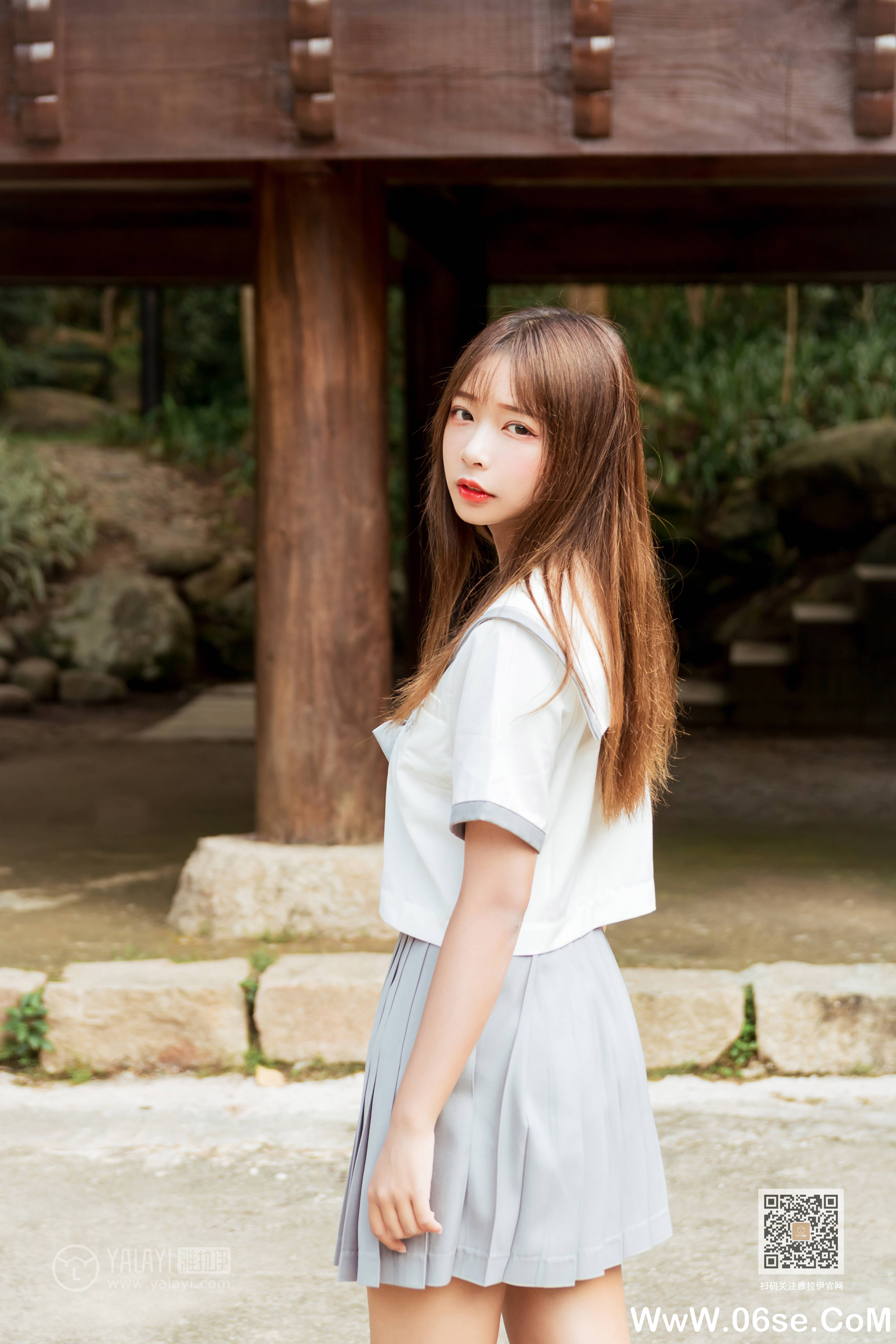 图片[12]-[YALAYI雅拉伊] 2019.11.25 NO.471 阿禾《越秀百褶裙少女》[42P+1P439M]-六色网