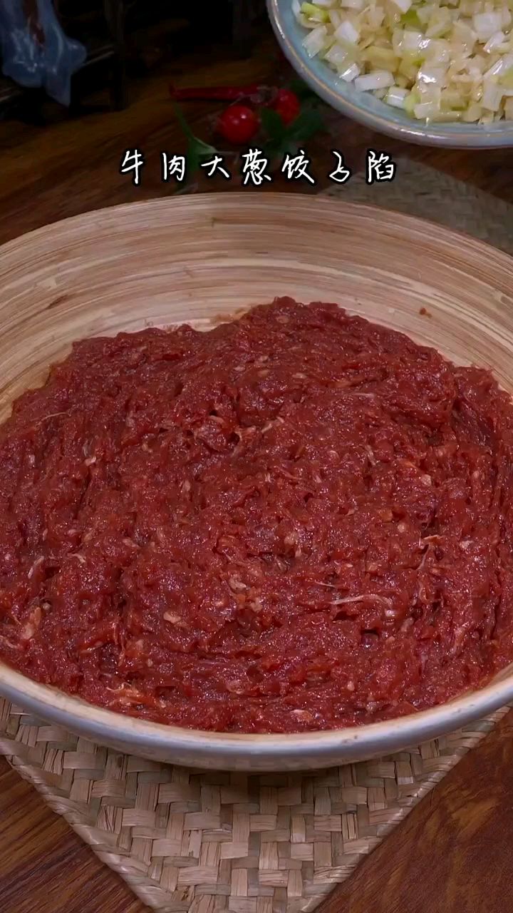 猪肉和羊肉都可以这么调馅,鲜美又多汁,包饺子 馄饨 大小包子都好吃