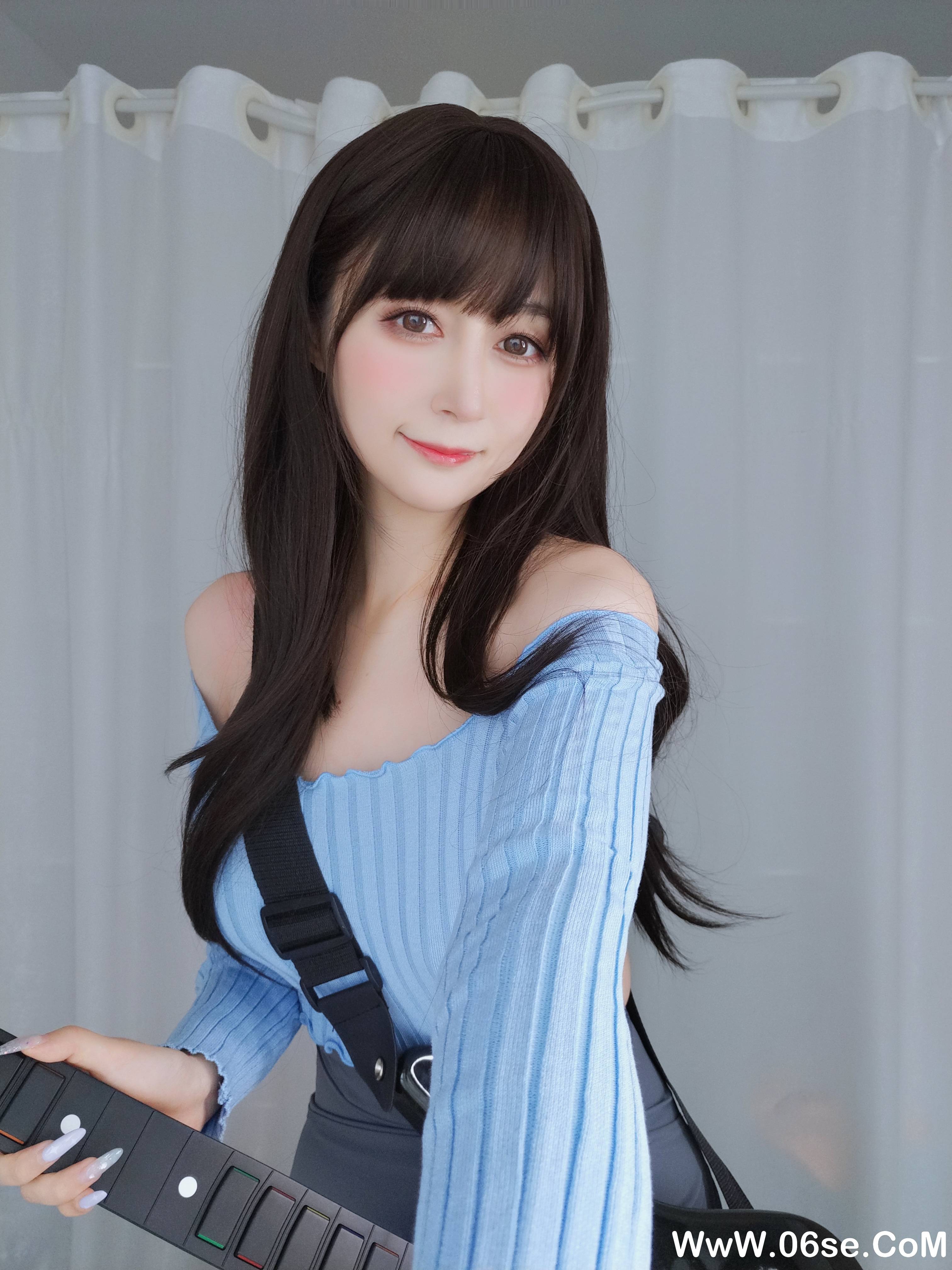 图片[70]-Coser小姐姐白银 NO.093 – 吉他妹妹 [164P888M]-六色网