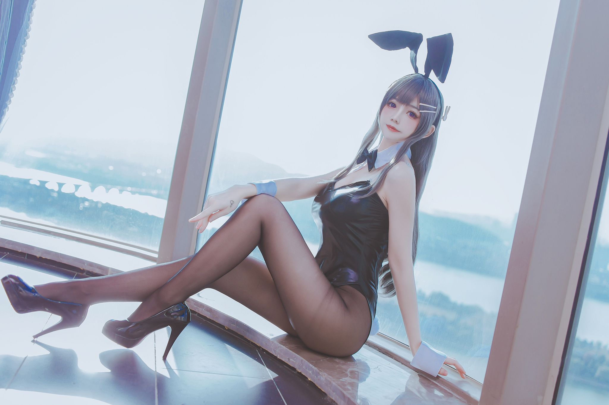 图片[42]-Coser衣衣 NO.064 – 麻衣兔女郎[42P78M]-六色网