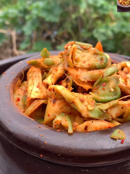 涪陵纯手工榨菜片丝青菜头大头菜农家饭菜