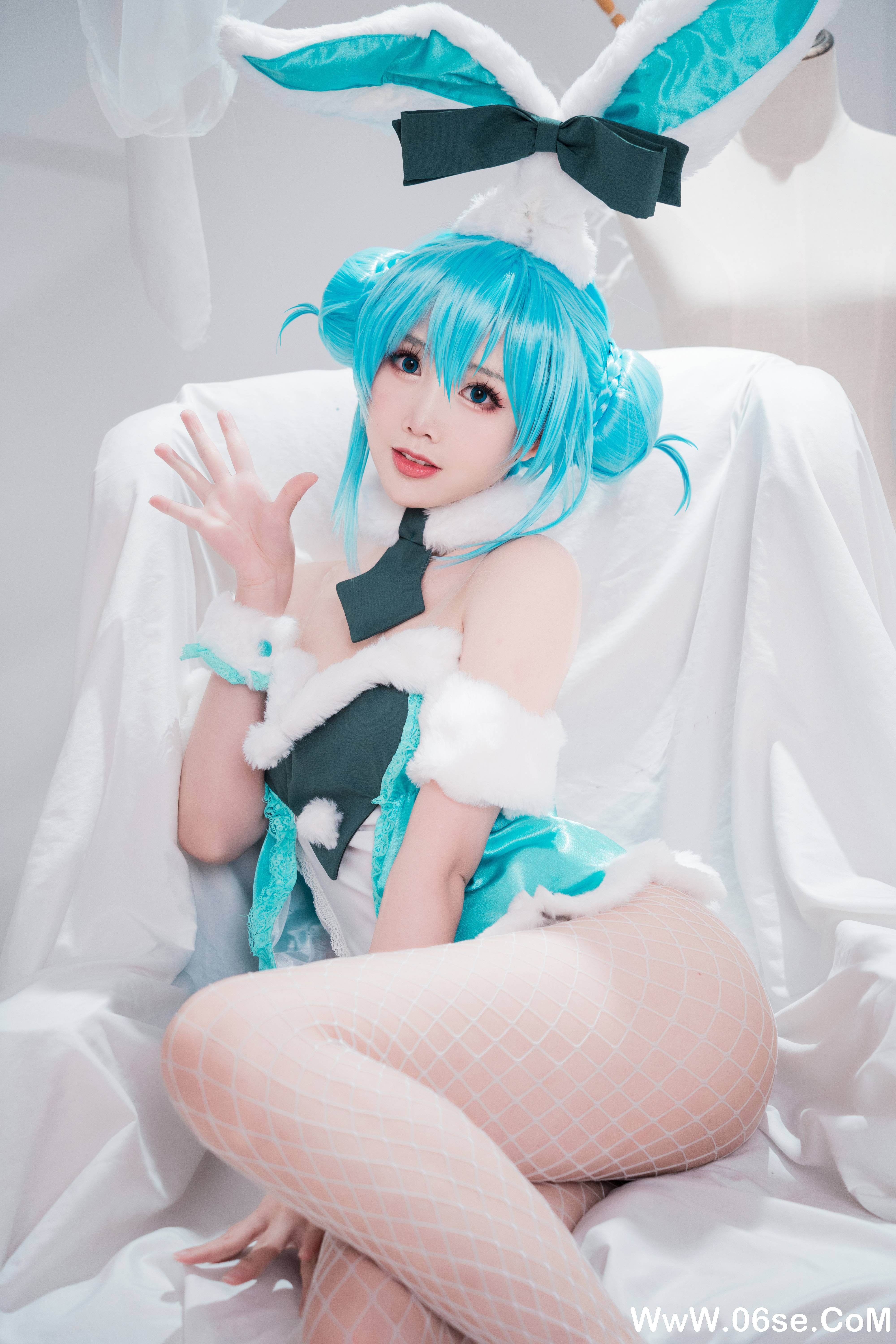 图片[13]-Coser面饼仙儿 – 初音兔女郎[17P139M]-六色网