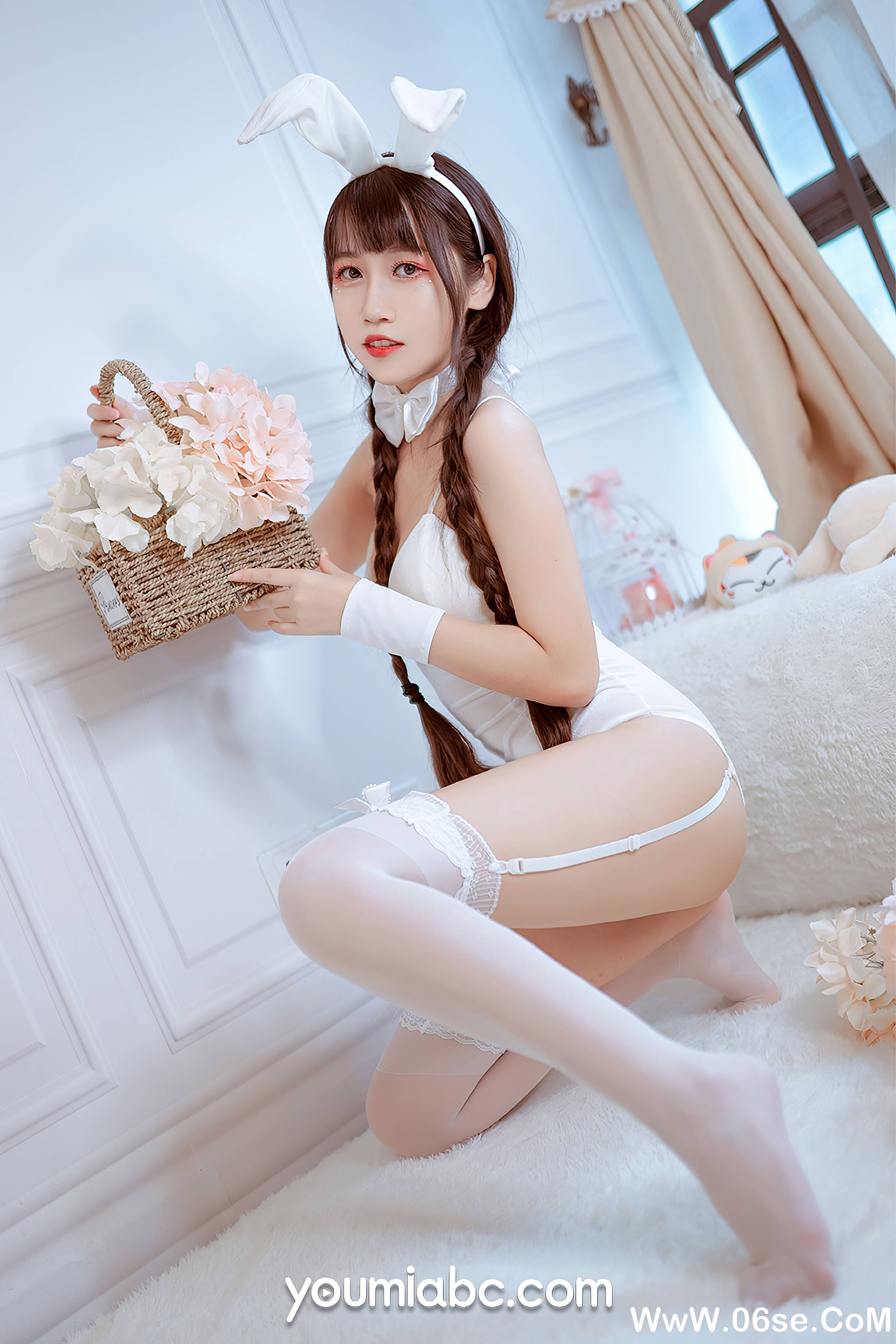 图片[14]-[YouMi尤蜜] 2021.01.29 白兔侍女 呆猫[25+1P396M]-六色网