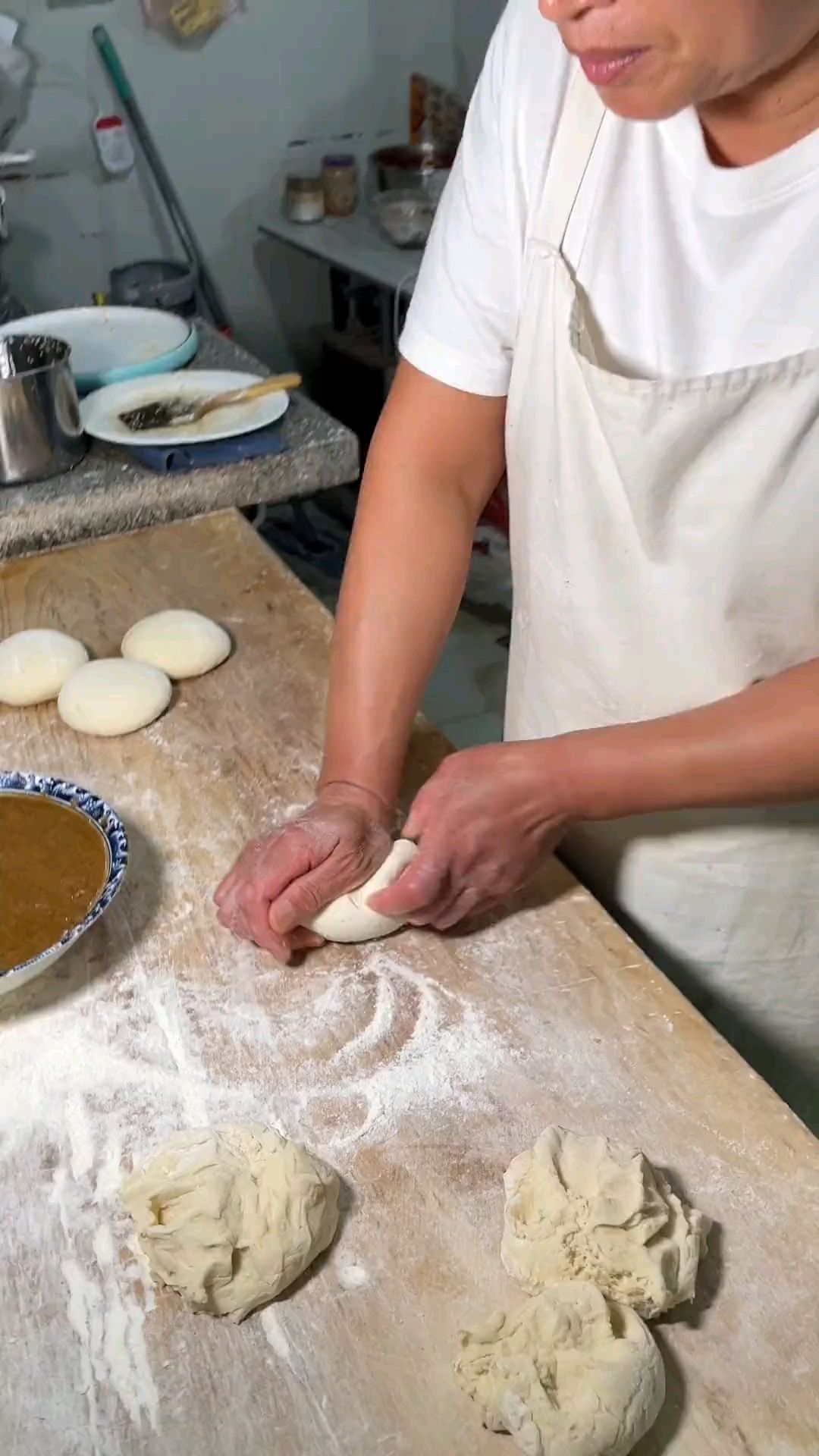看看做的烧饼怎么样