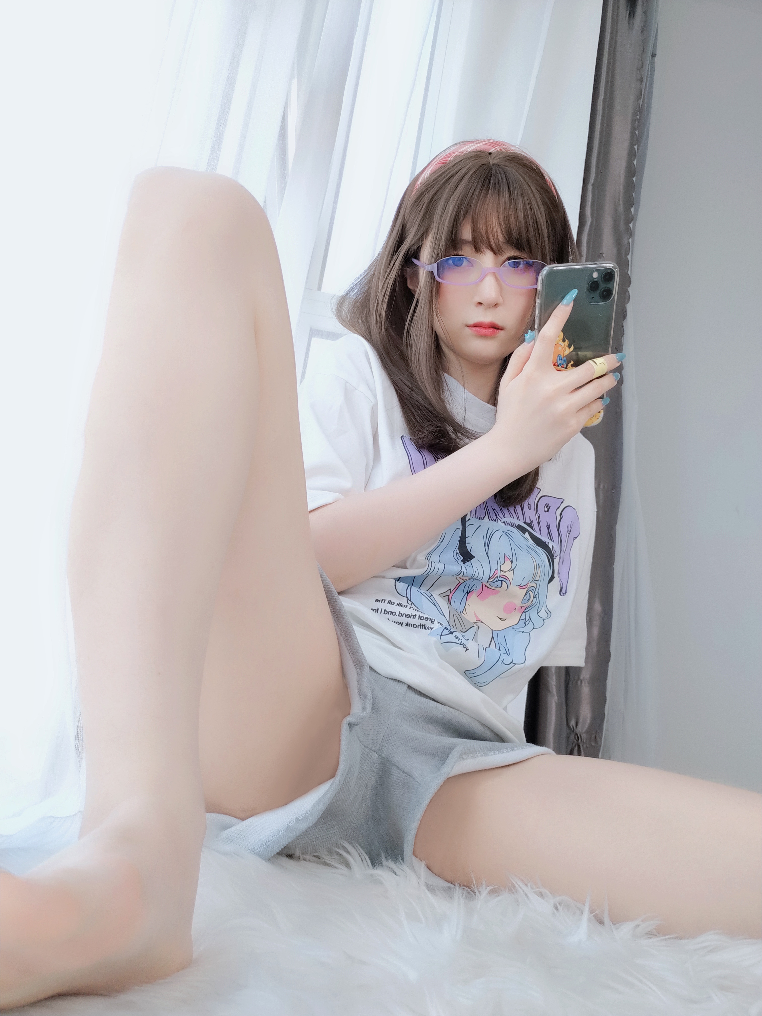 图片[10]-Coser小姐姐白银 NO.069 – 宅家女友 [59P+4V276M]-六色网