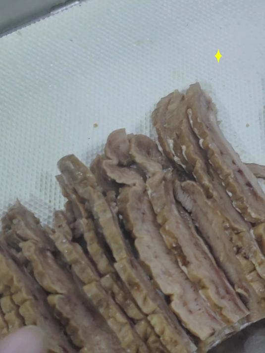 熟牛肚切片，厚薄片可调，全自动熟肉切片机