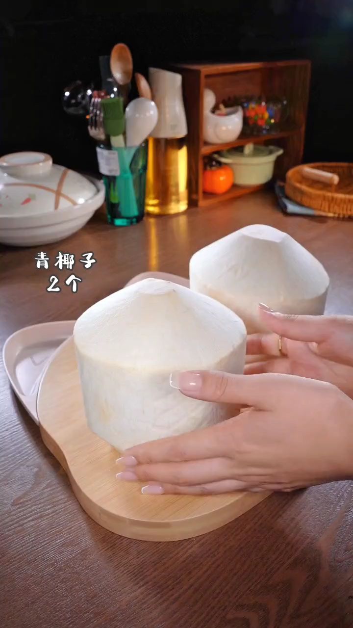 美味椰子鸡的做法