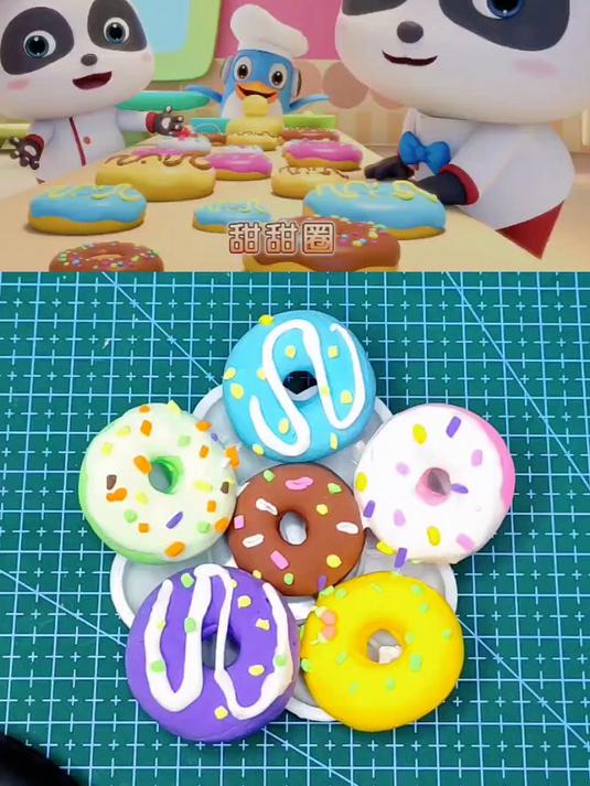 《宝宝巴士》来做美味的甜甜圈