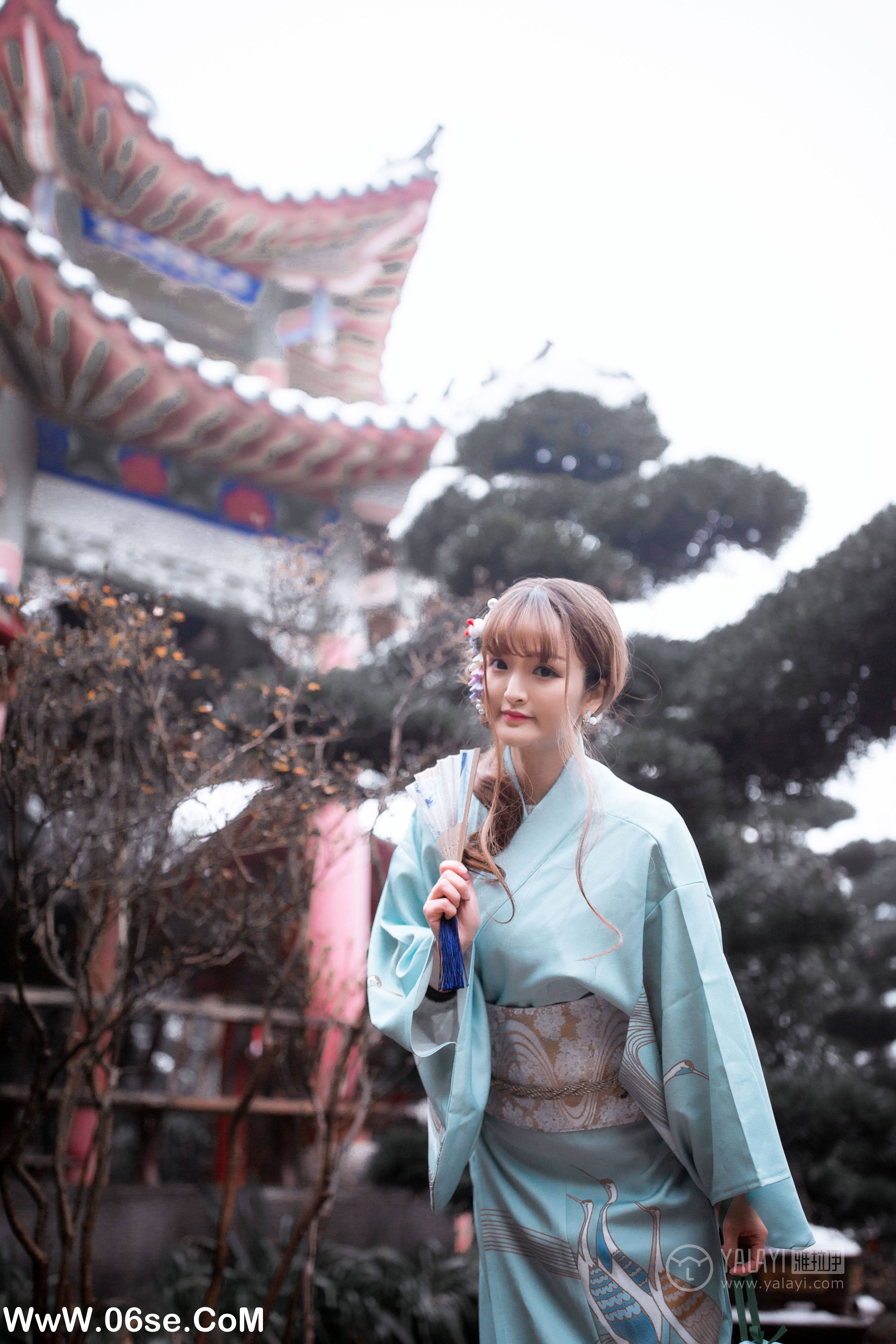 图片[7]-[YALAYI雅拉伊] No.192 赏雪 团团-六色网