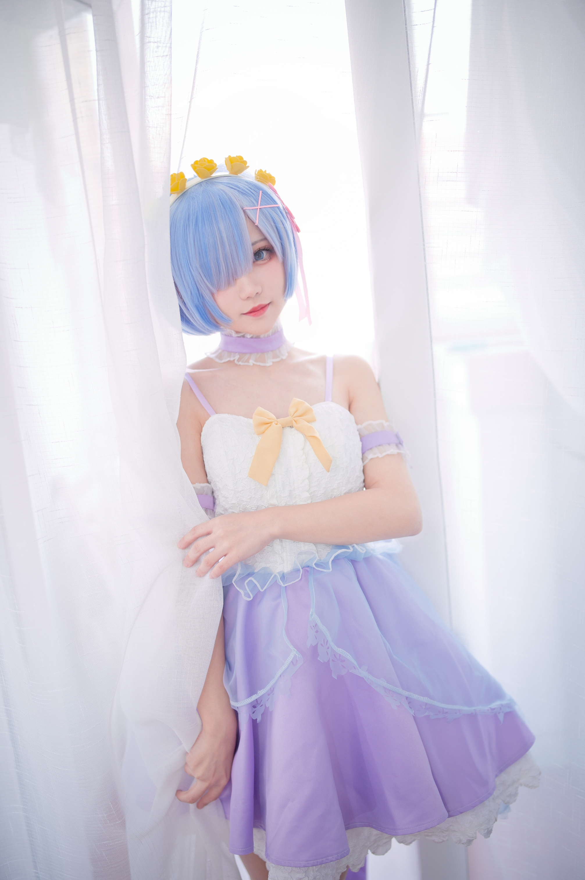 图片[14]-花柒hana NO.007 — 蕾姆CLEAR DRESS [15P34M]-六色网