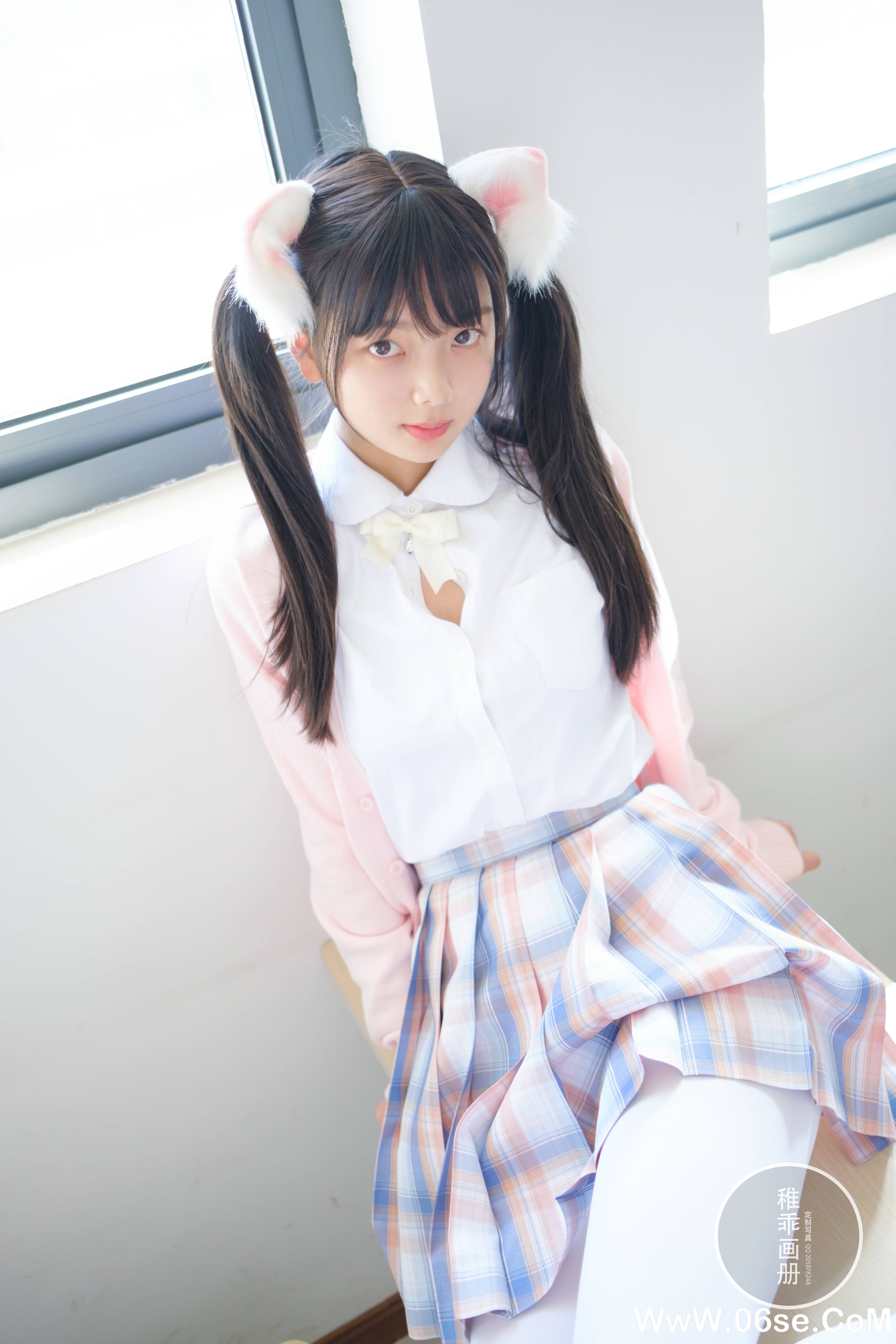图片[3]-柴系小乖(稚乖画册) NO.009 — 夜夜 80D 白丝JK[63P+1V821M]-六色网