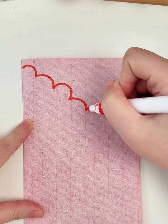 写数字“3”就能剪好看的白菜（百财）剪纸窗花，一看就会，和孩子一起来试试吧#手工##手工制