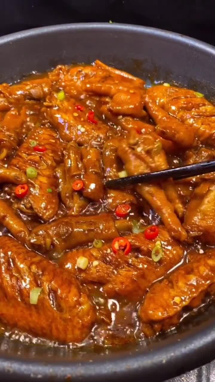 鸡爪鸡翅这么做老好吃了