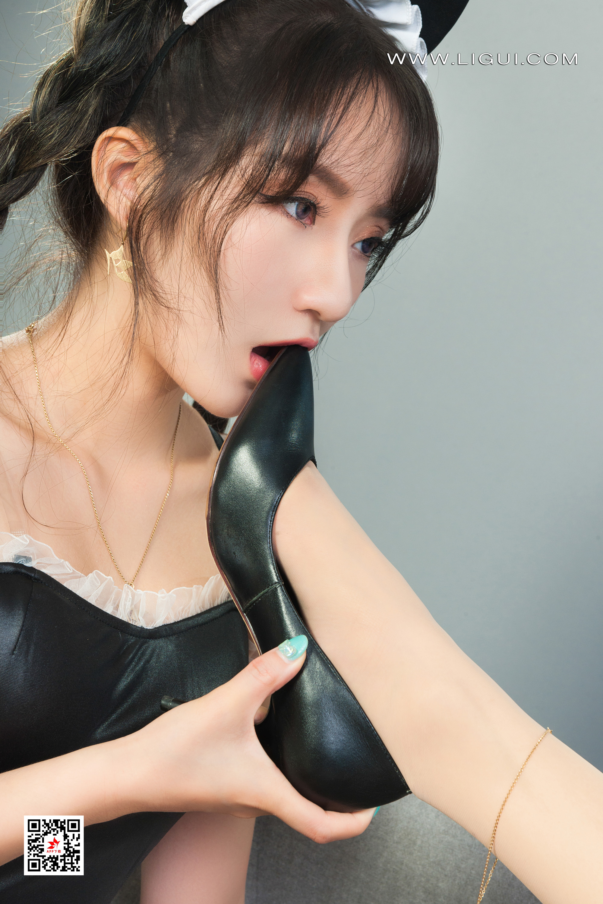 图片[25]-[Ligui丽柜] 2022.04.14 网络丽人 Model 汐汐&小七-六色网