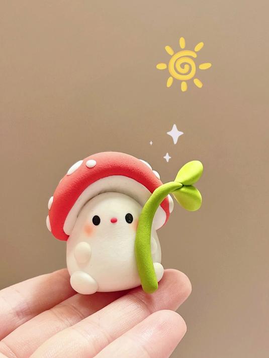 超轻粘土 蘑菇仔仔