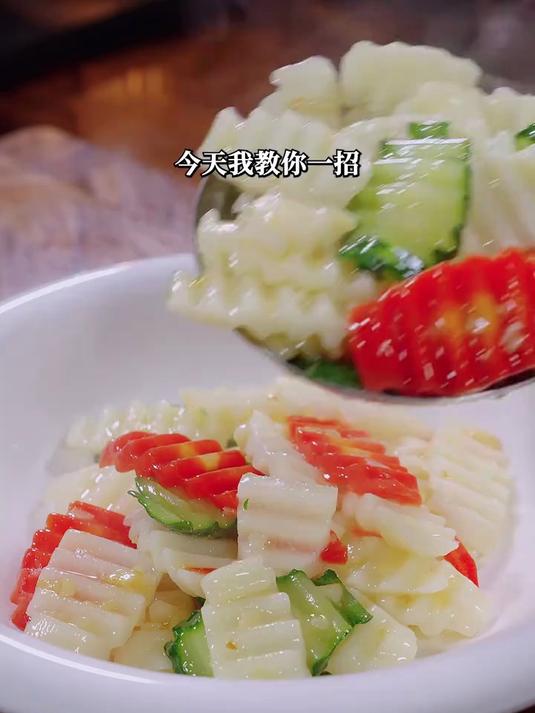 脆嫩可口的清炒山药