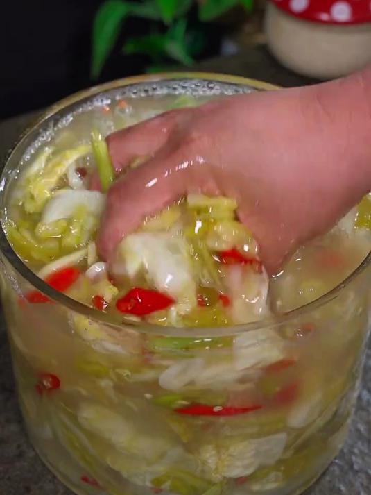 用这种方法做的泡菜真的特别爽口