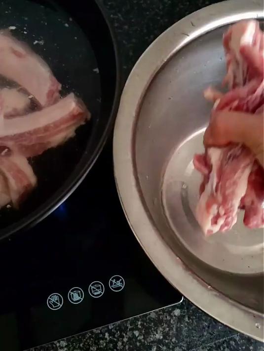 龙大肉食 国产黑猪肋排4斤(不含脊骨)免切排骨猪肋骨含软骨 黑猪肉生鲜