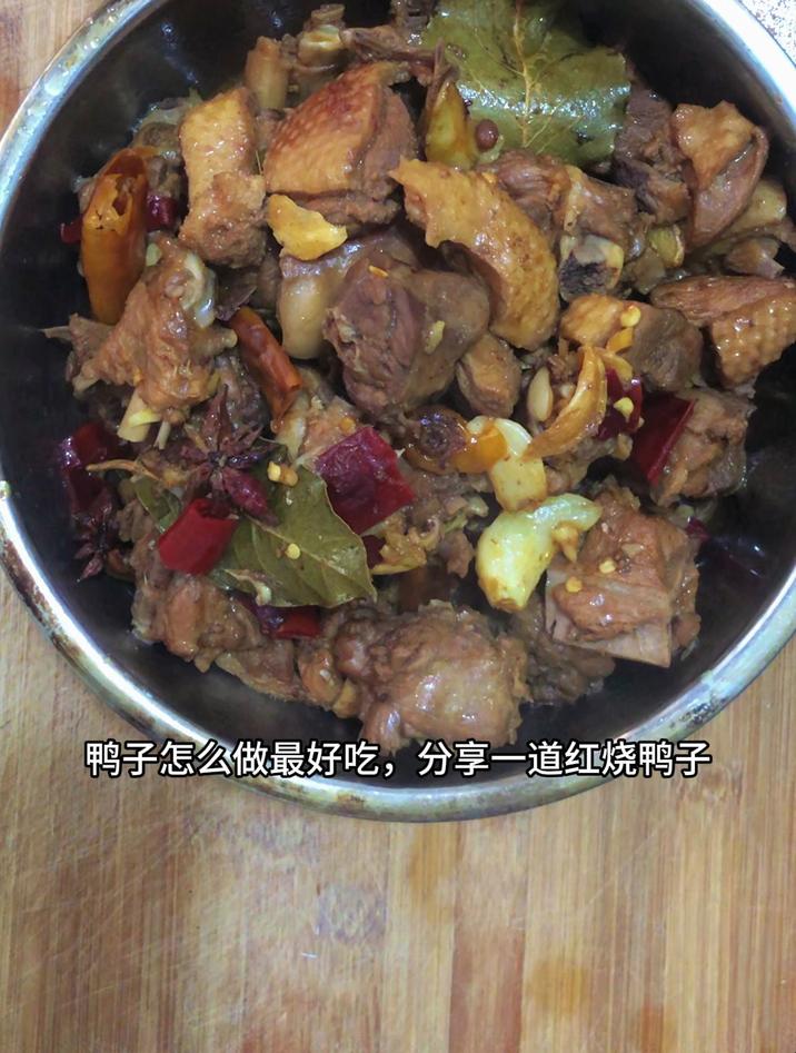 鸭子怎么做最好吃,分享一道红烧鸭子