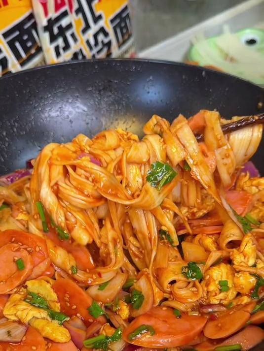 东北正宗烤冷面!在家就能做!你也是食神!