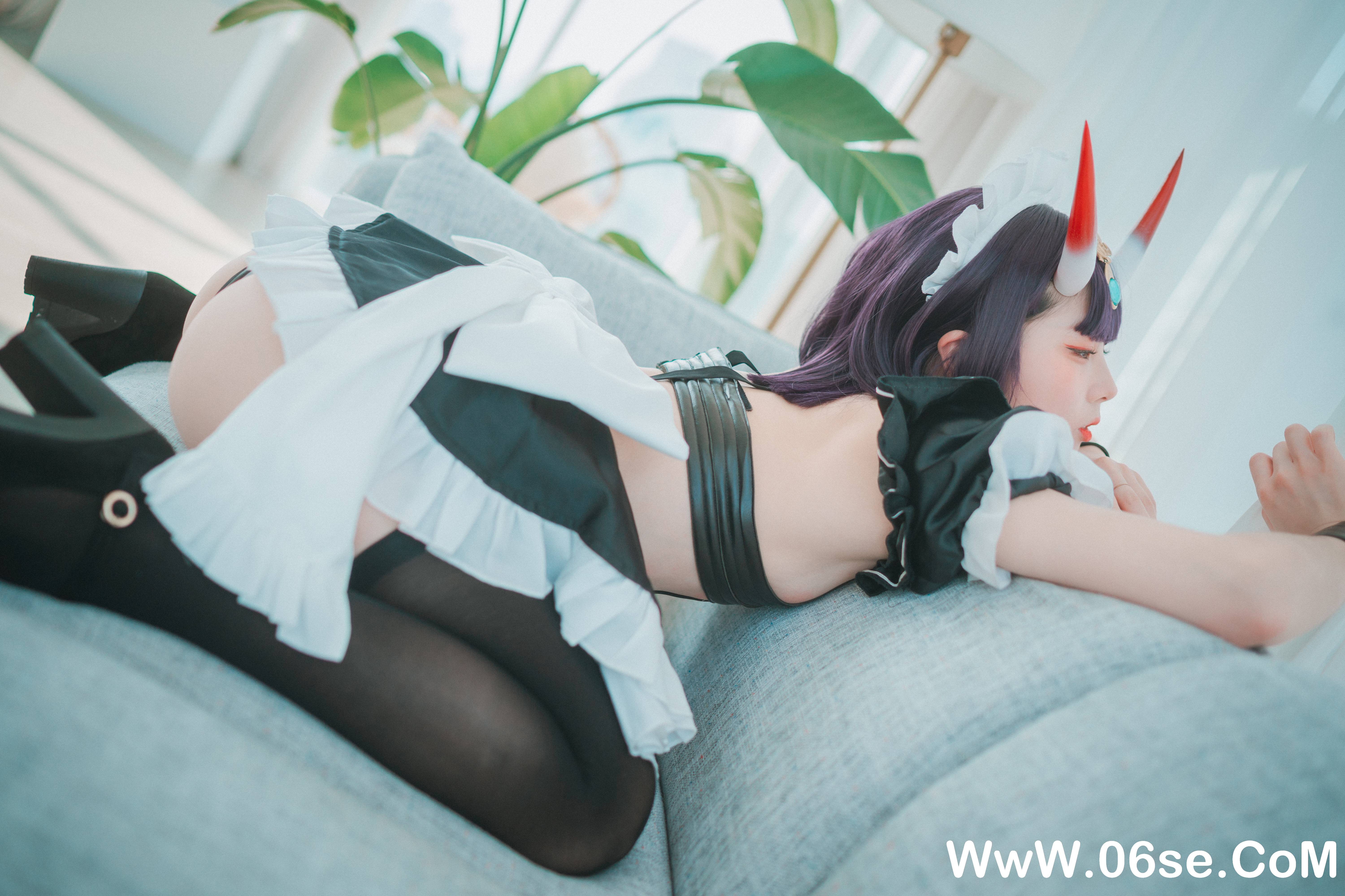 图片[26]-DJAWA – NO.104 Shuten Douji Maid [71P699M]-六色网