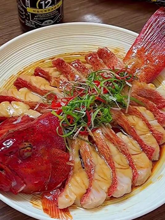 你可否吃过这深海红石斑鱼,赶紧冲