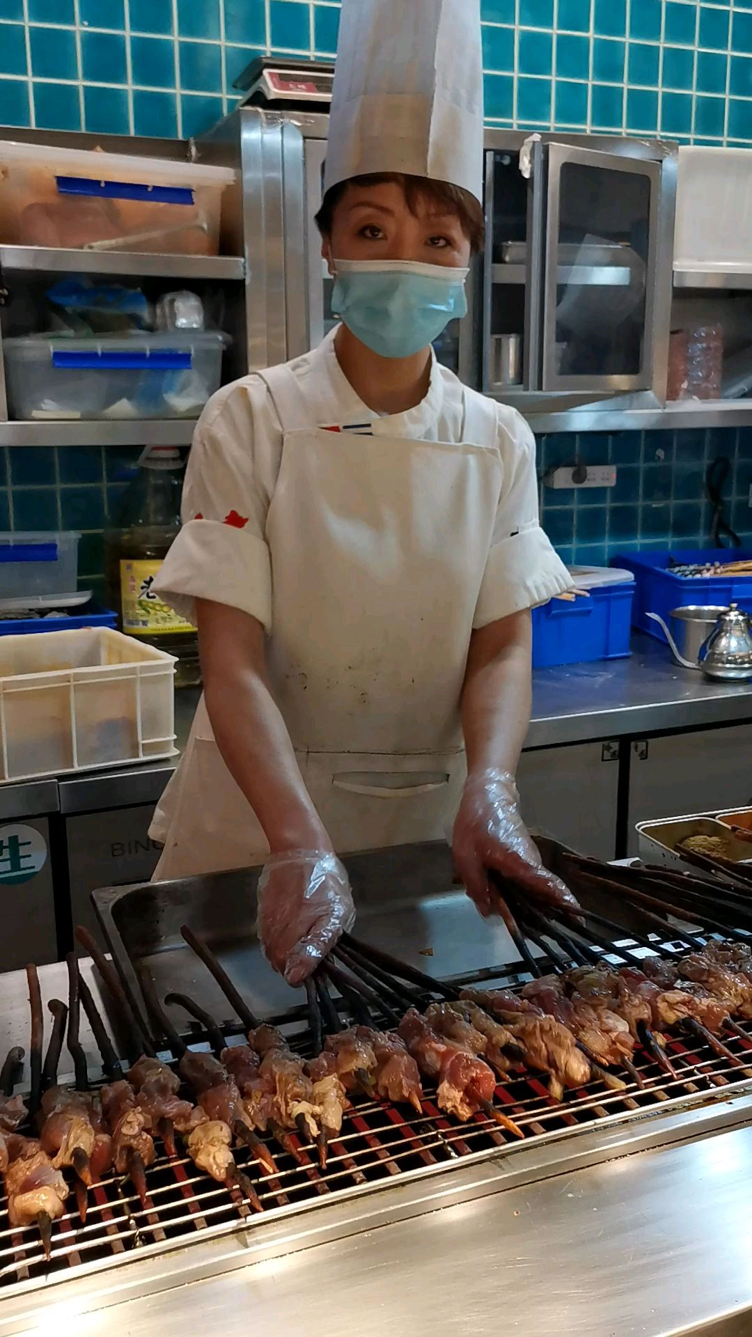 红柳枝羊肉串