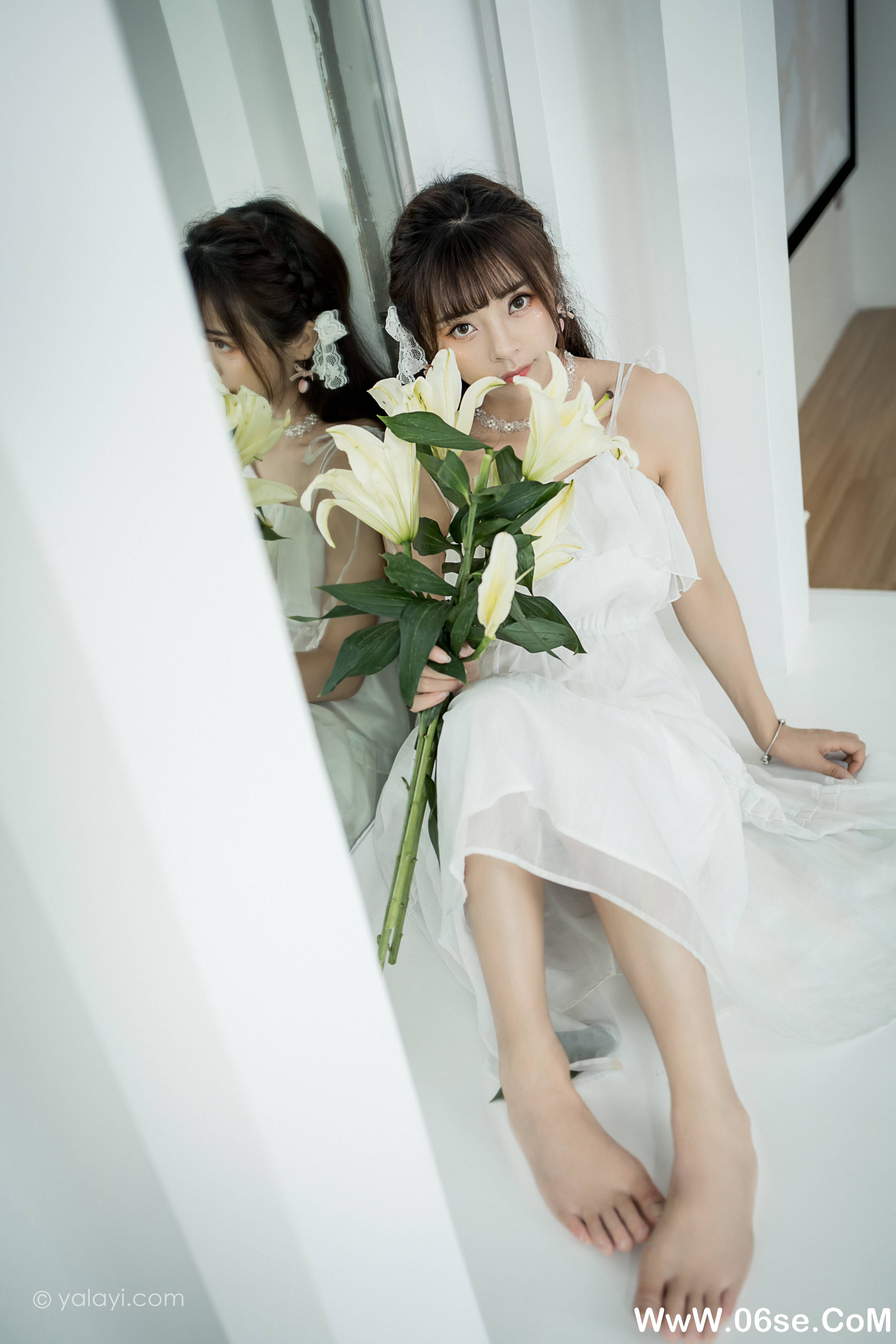 图片[37]-[YALAYI雅拉伊] 2021.07.19 NO.816 程小蝶《白色恋人》[40+1P436M]-六色网