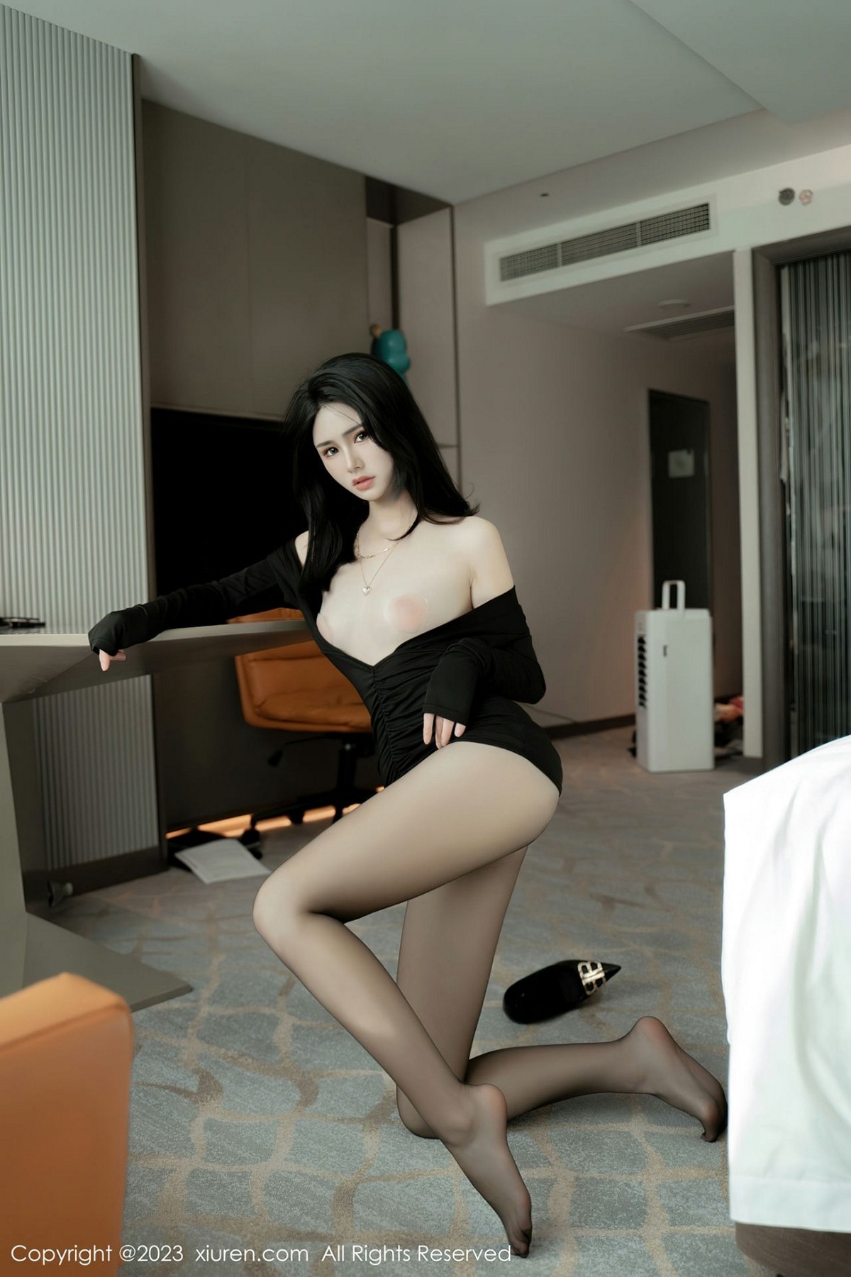 图片[68]-【XiuRen秀人網】2023.03.09 Vol.6385 艾希兒【81P】-六色网