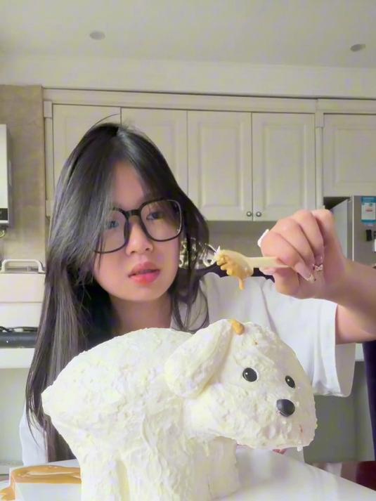 奇葩狗狗蛋糕……