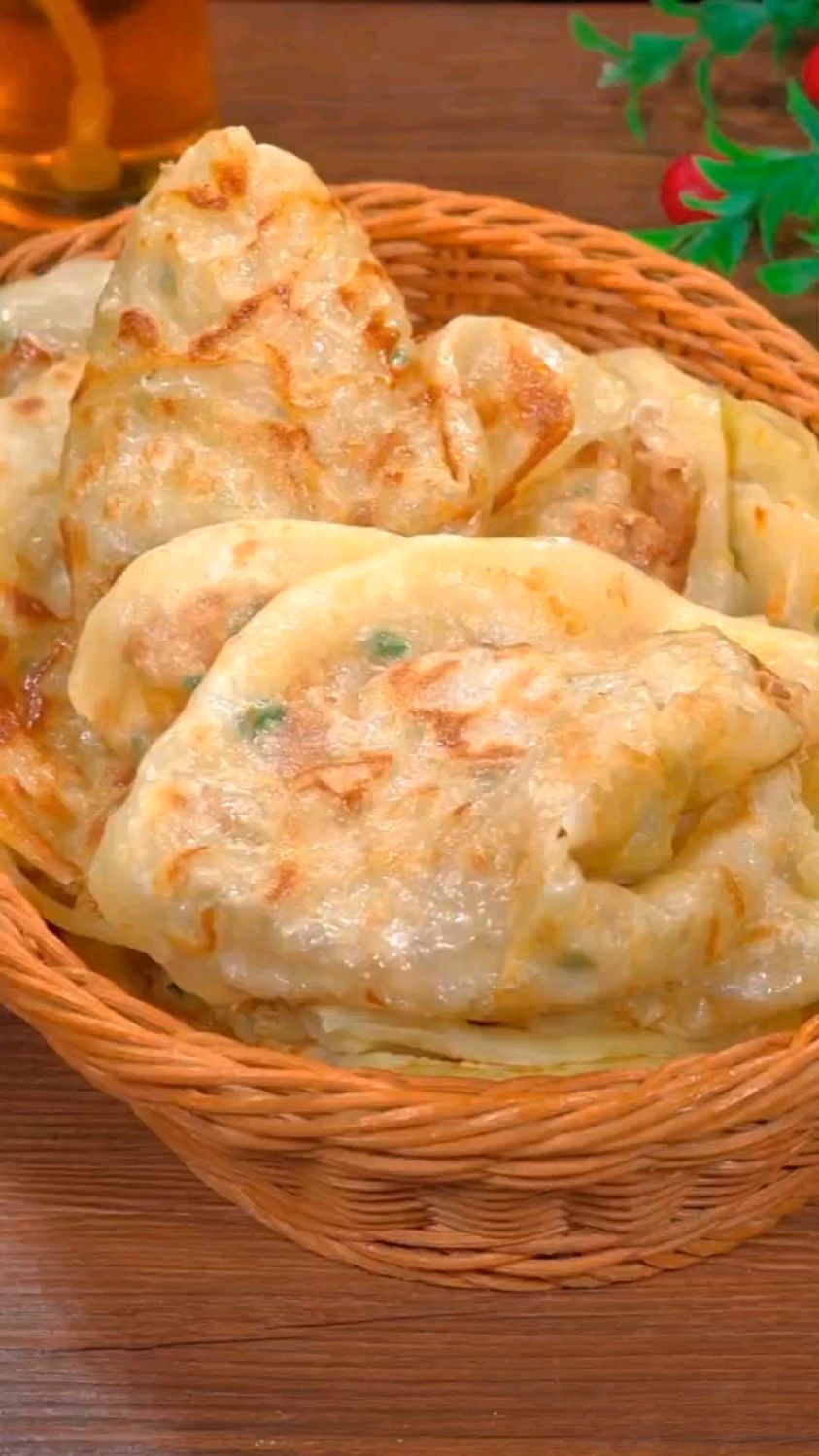 今天我又做了一次最近超火的东河肉饼皮薄