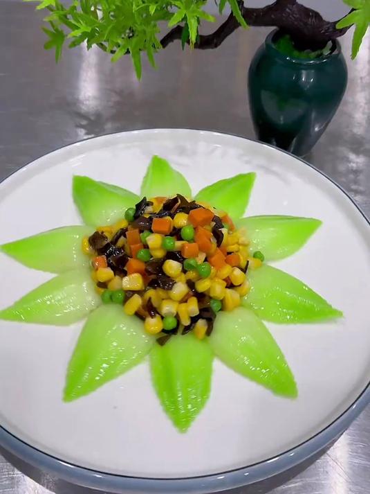 家常菜 一起学做菜 每日美食分享 厨师 摆盘技巧