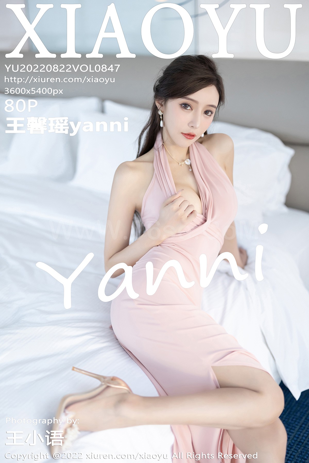 [XIAOYU语画界] 2022.08.22 Vol.847 王馨瑤yanni【80P】-六色网