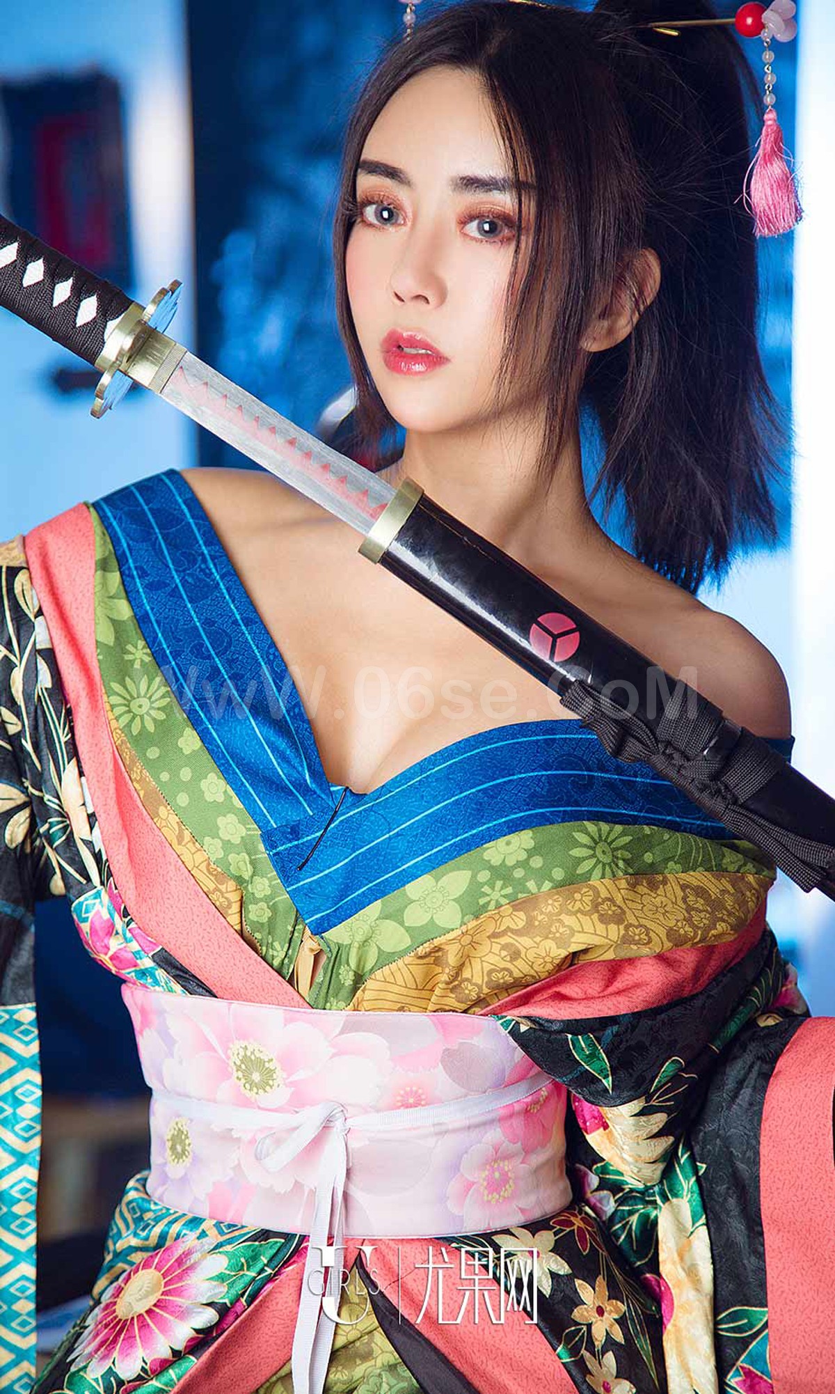 图片[18]-[Ugirls爱尤物] No.1321  Xuan Chen (萱宸) & Jin Zi Lin (金梓林) & 兔子-六色网