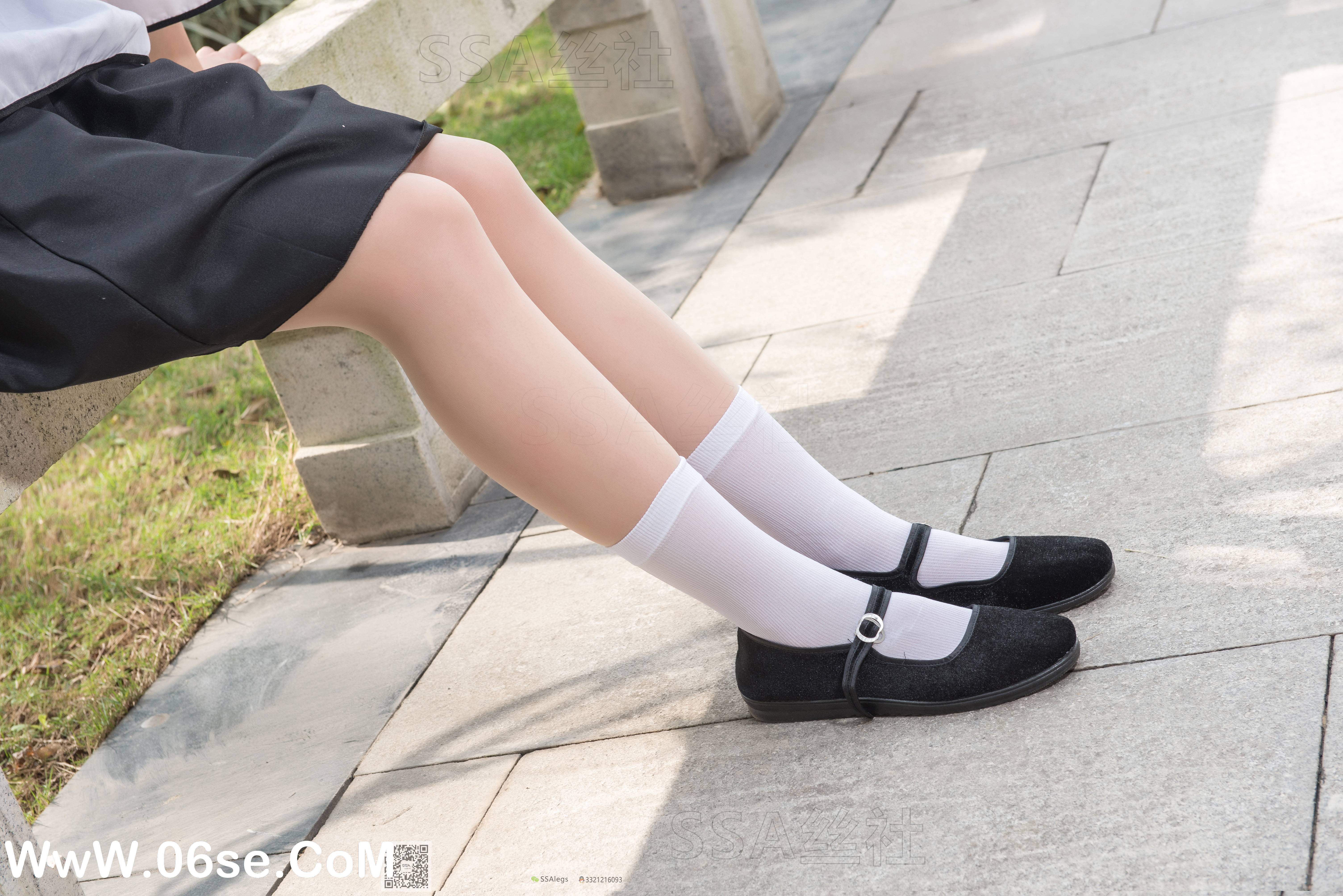 图片[19]-[SSA丝社] NO.068 君君 民国学妹肉丝白袜[120P1.85G]-六色网