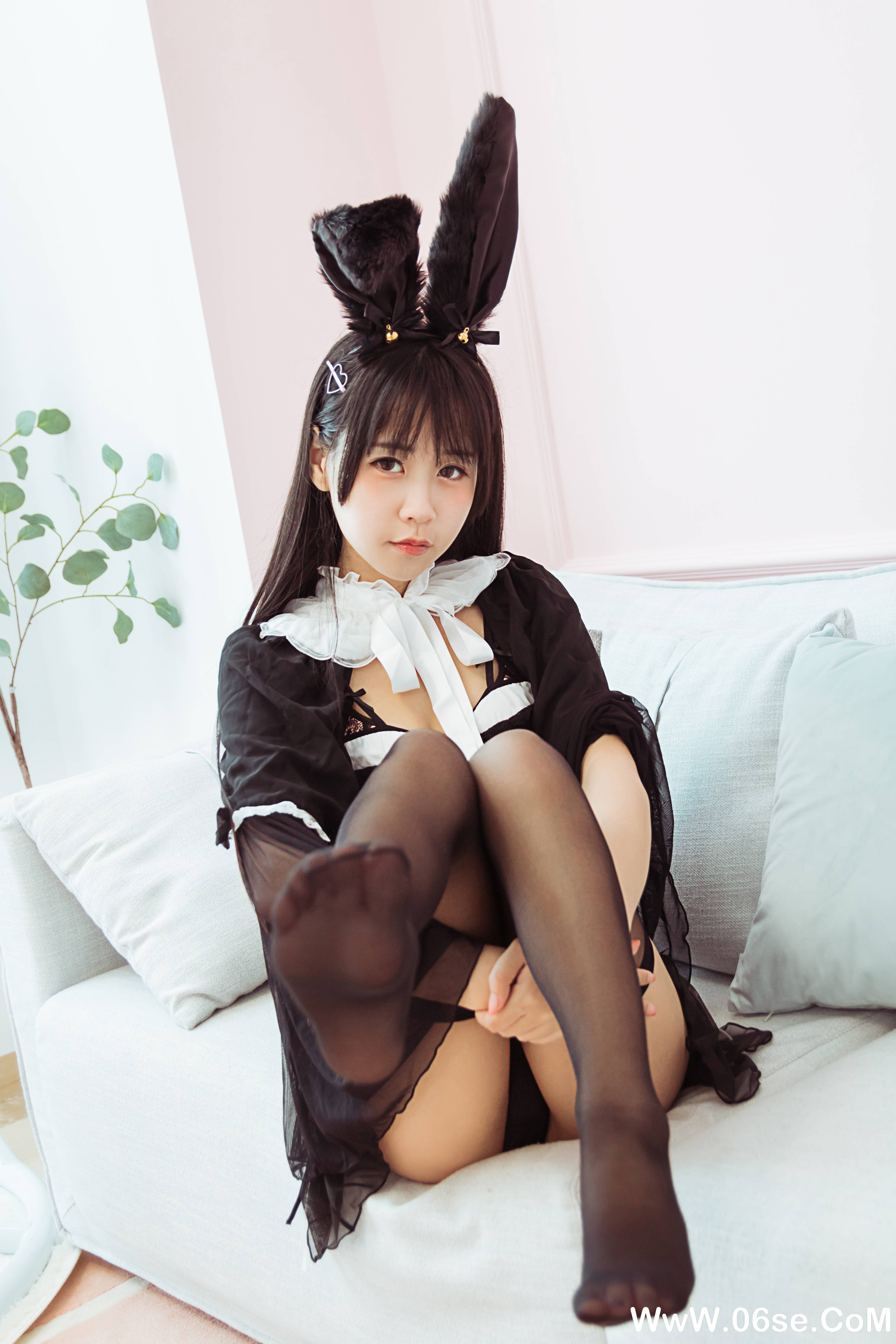 图片[23]-[YALAYI雅拉伊] 2020.04.26 NO.616 甜酱吖《今晚穿了女仆装》[43P+1P428M]-六色网