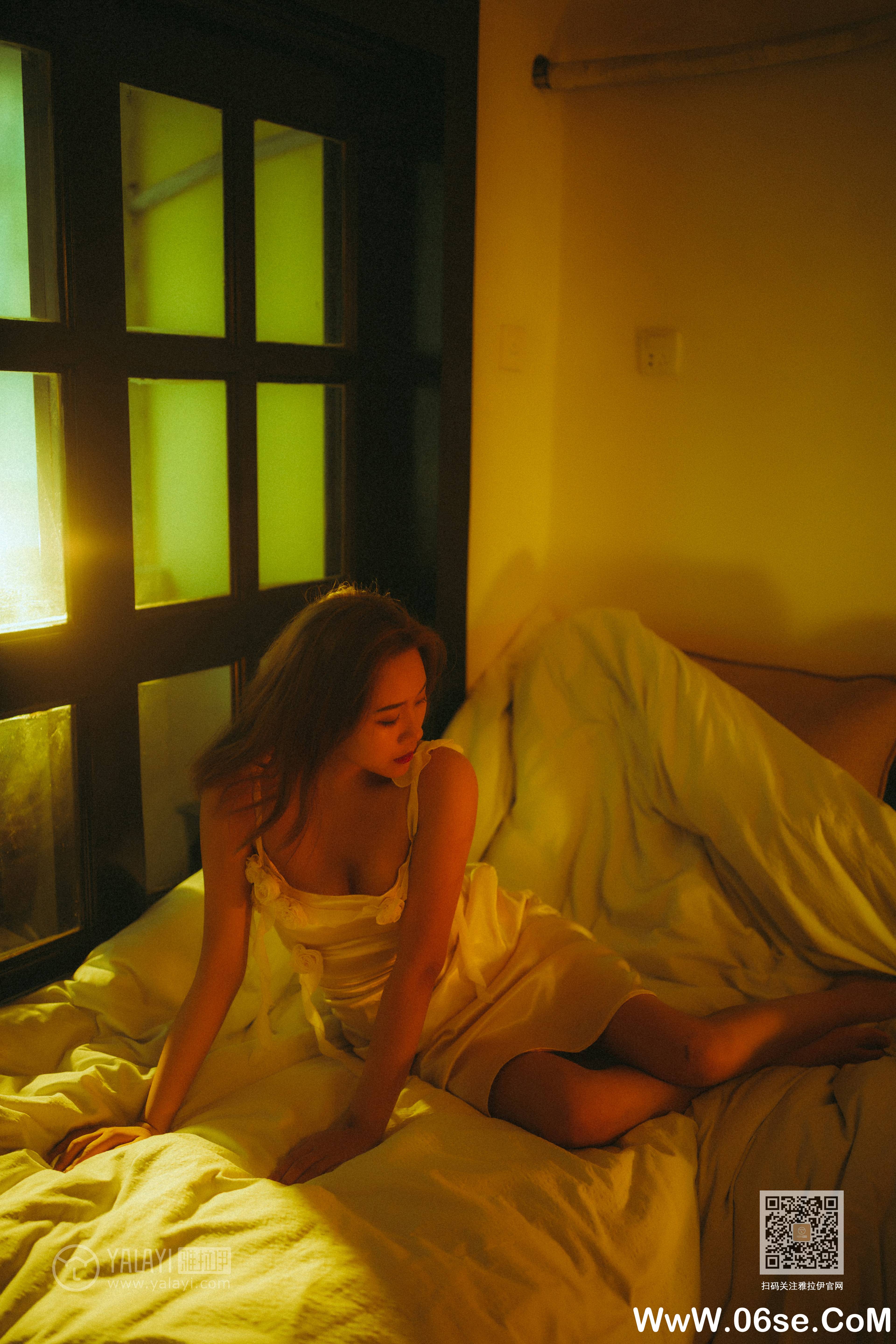 图片[22]-[YALAYI雅拉伊] 2020.04.23 NO.613 岳璐璐《对着暮光呢喃》[43P+1P472M]-六色网