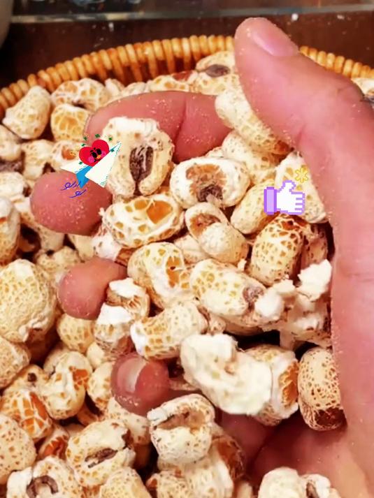 纯手工制作爆米花