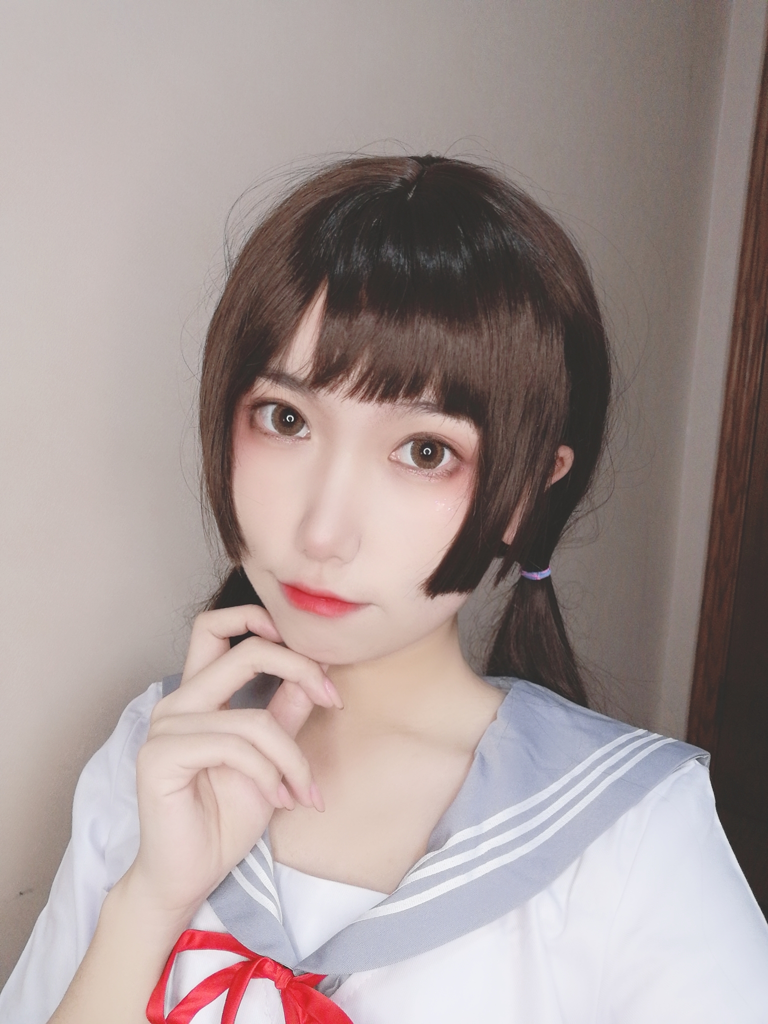 图片[2]-芋圆侑子SJ_ NO.014 – 白丝jk[77P+9V133M]-六色网