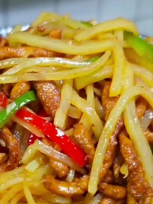 肉丝炒土豆丝