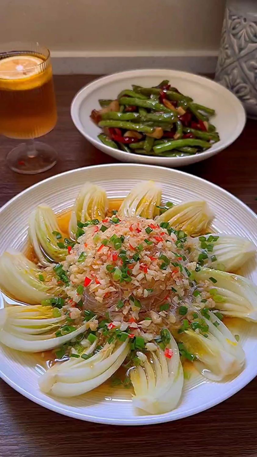 蒜蓉粉丝娃娃菜的家常做法