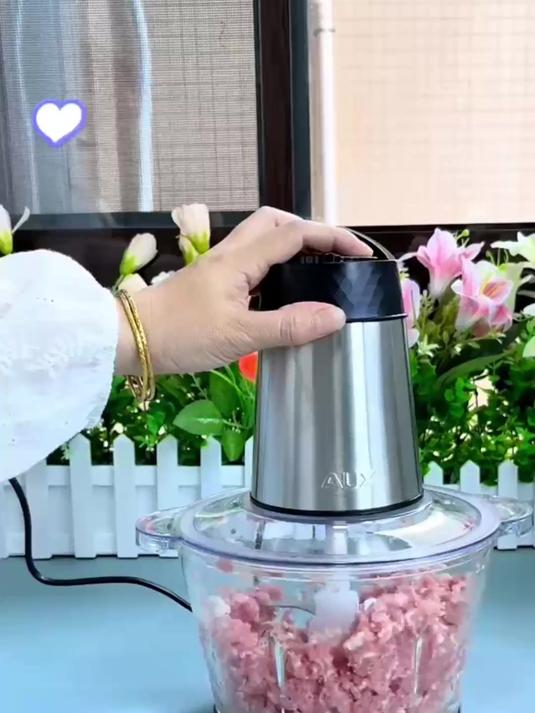 多功能绞肉机的价格打下来啦!和面绞肉绞馅打肉打蒜泥面面俱到!