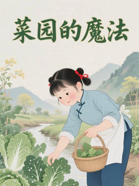 开心故事:帮妈妈摘菜,收获新鲜的喜悦
