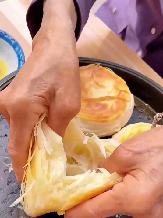 实惠大份量肉夹馍饼胚,全家吃够过瘾?