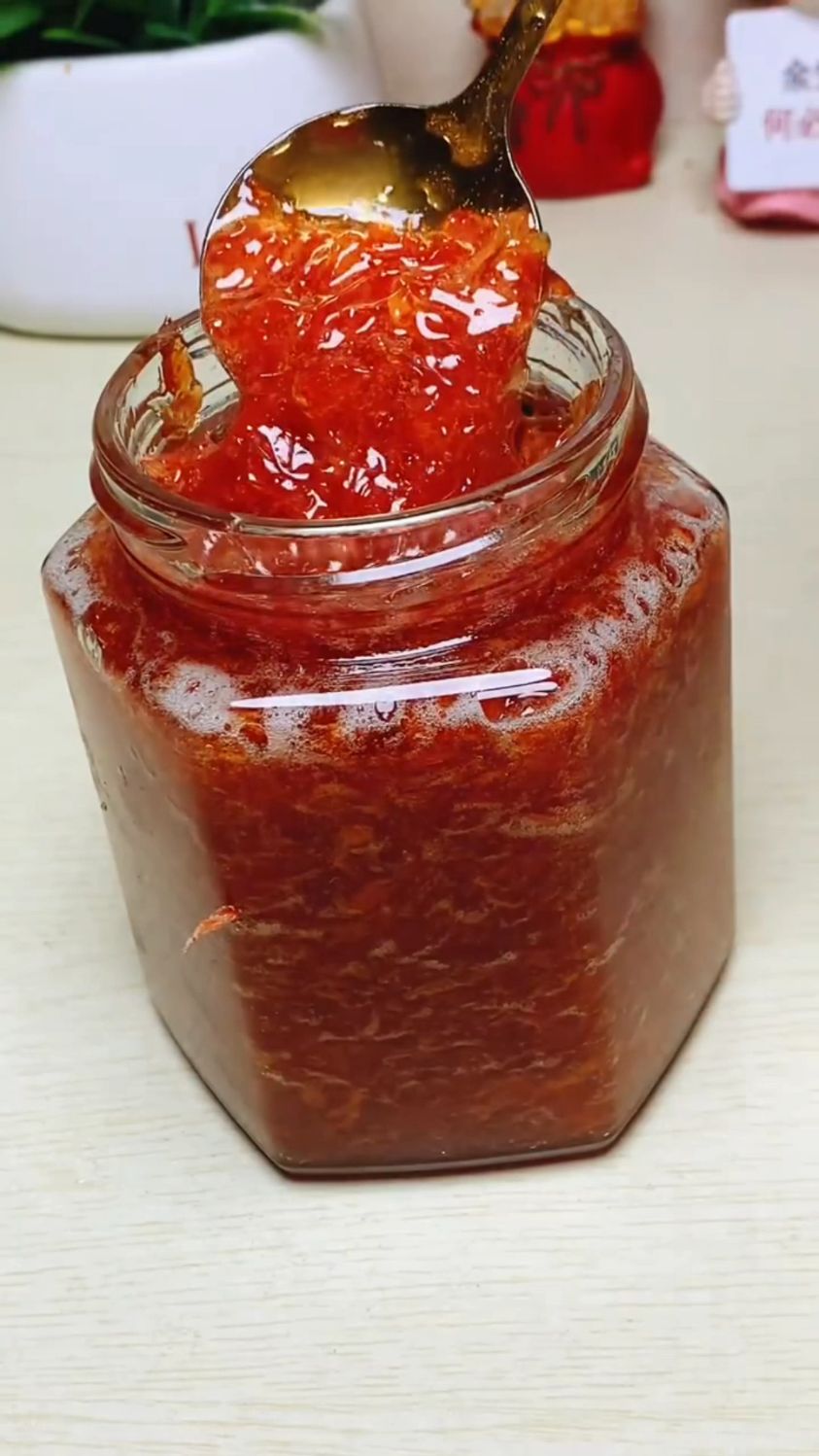 原汁原味的蜂蜜柚子茶